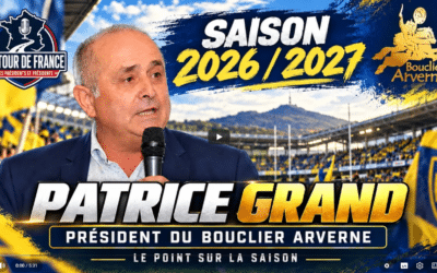 Asm au coeur du bouclier arverne avec son president patrice grand